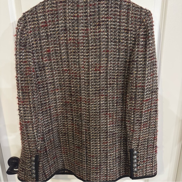 Veronica Beard Watkins Tweed Dickey Blazer Jacket - Picture 9 of 16